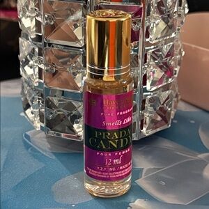 Pr@d@ C@ndy Inspired Oil - Pink and Gold